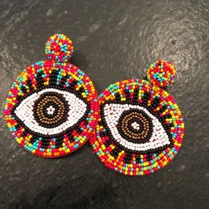 Eye of Protection earrings.